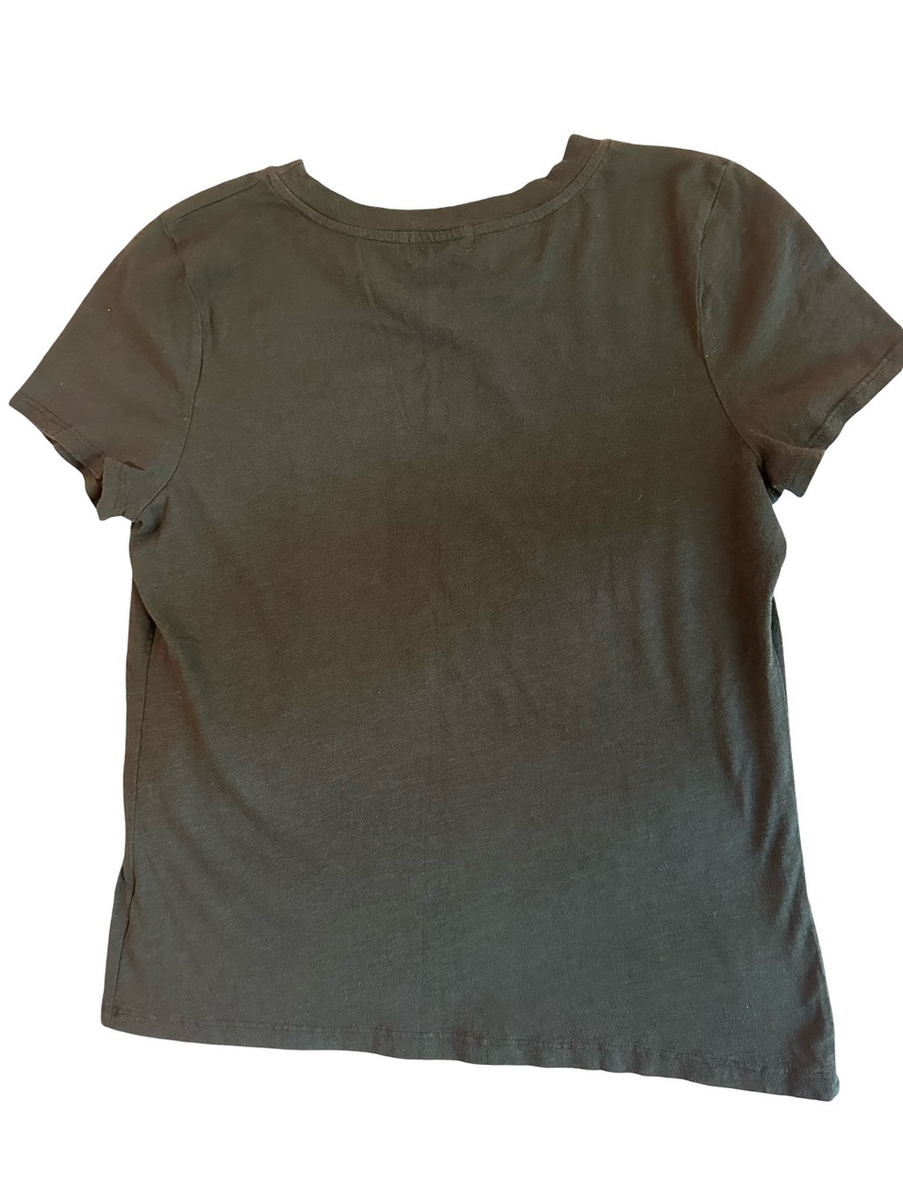 T.La Blk/Noir Short-Sleeve Crewneck T SHIRT